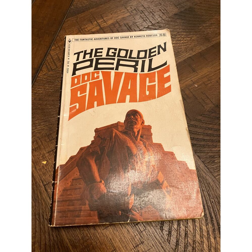 Kenneth Robeson / DOC SAVAGE 55 THE GOLDEN PERIL 1970
